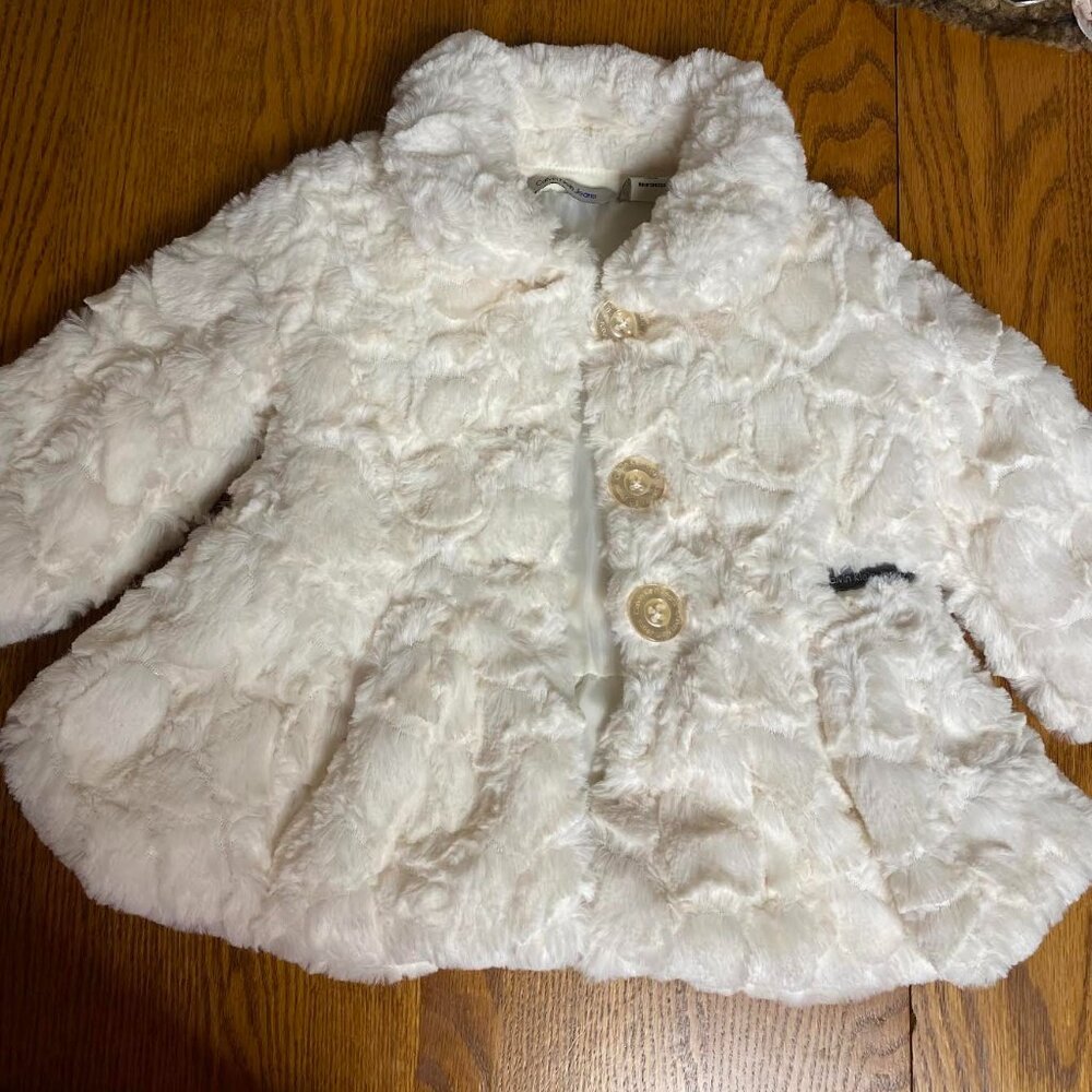 Calvin Klein Baby Girl's Coat 12 mo.